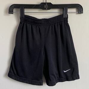 Nike Kids Black Mesh Basketball Athletic Shorts Sz 5